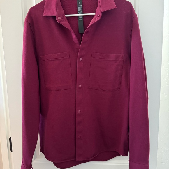 Lululemon / Soft Knit Overshirt: French Terry / Deep Luxe / Size M - Picture 2 of 4